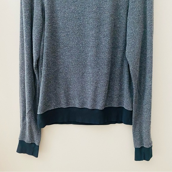 Wildfox Pullover Glitter Heart Sweater Black/White Sz Small - Picture 9 of 10